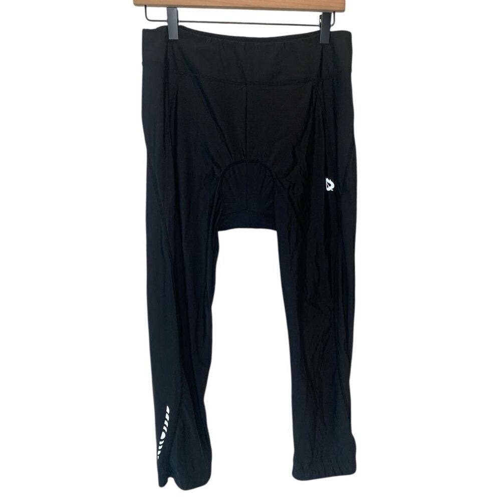 Baleaf Women’s Mid-Rise 3D Padded Bike Cycling Riding Pants Black Size L